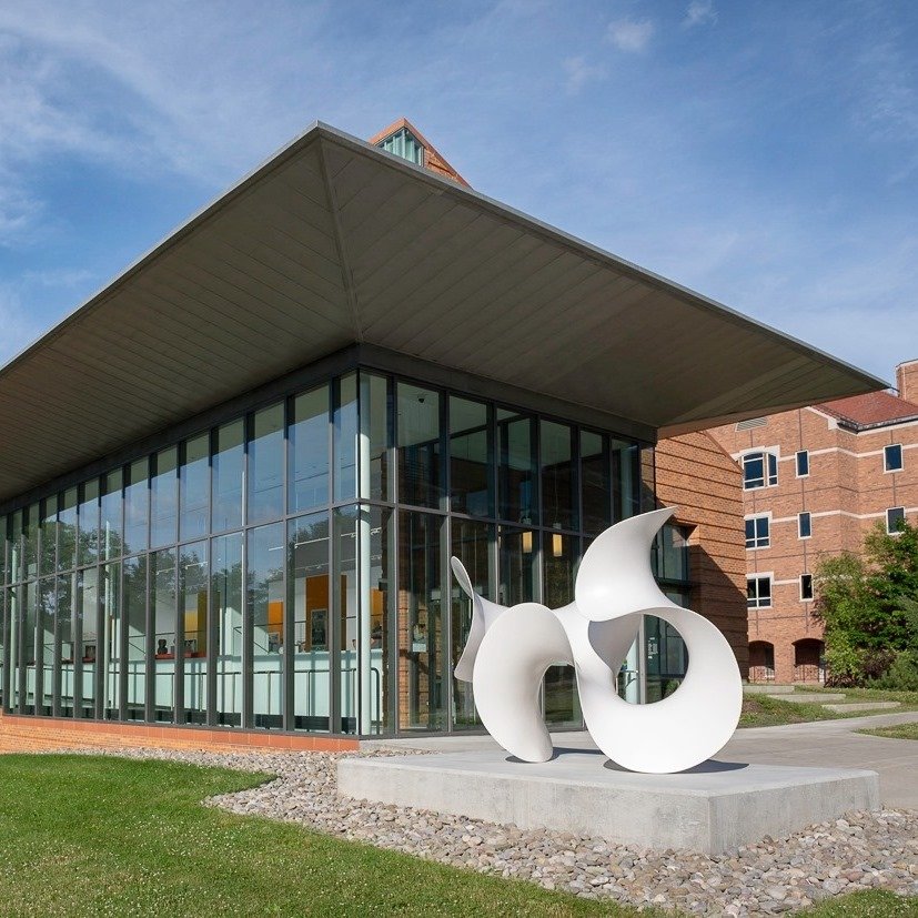 Exterior of the Alfred Ceramic Art Museum at Alfred University